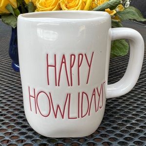 Rae Dunn happy howlidays Coffee Tea Mug Cup